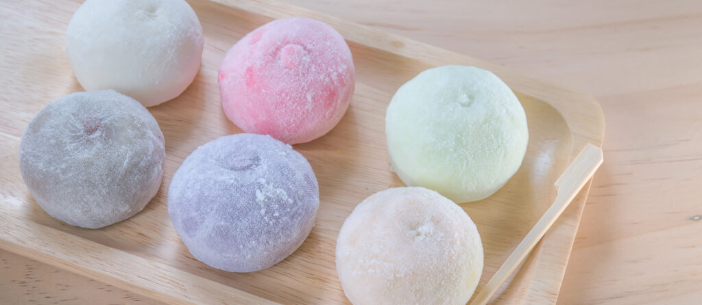 Mochis de varios sabores